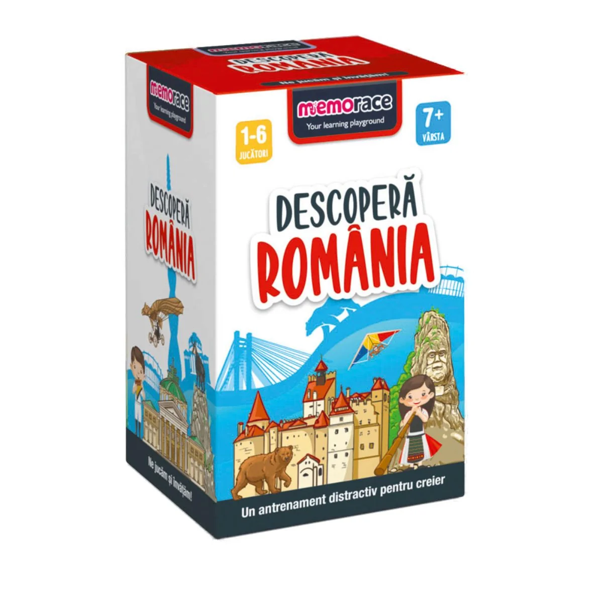 Joc educativ, Memorace, Descopera Romania