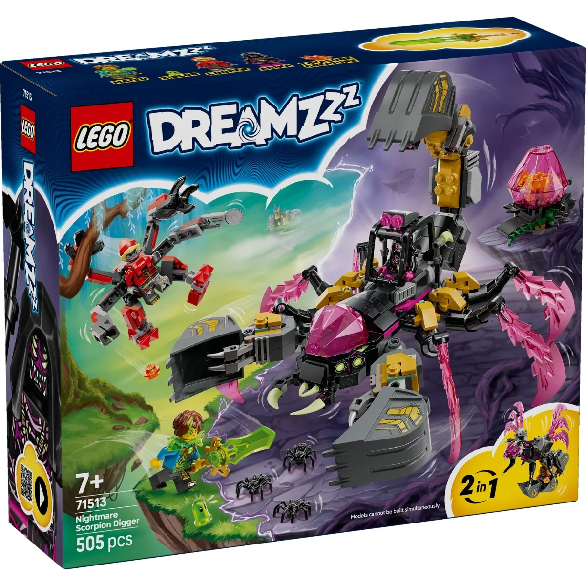 LEGO® Dreamzzz - Excavator scorpion de cosmar (71513)