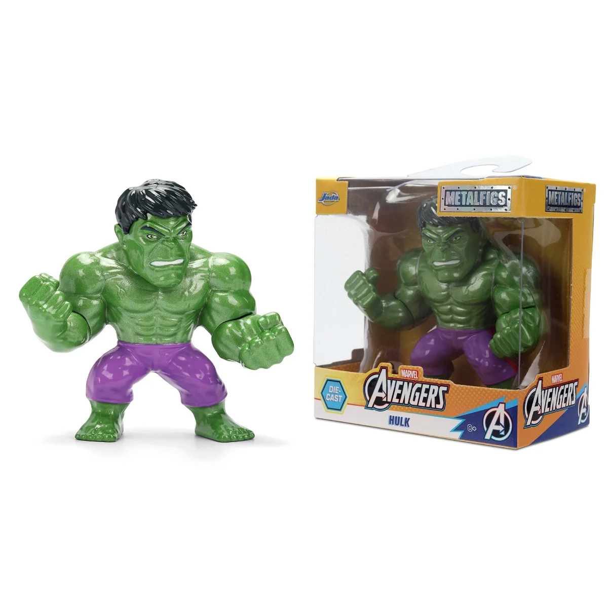 Figurina metalica, Jada, Marvel Avengers, S2, Hulk
