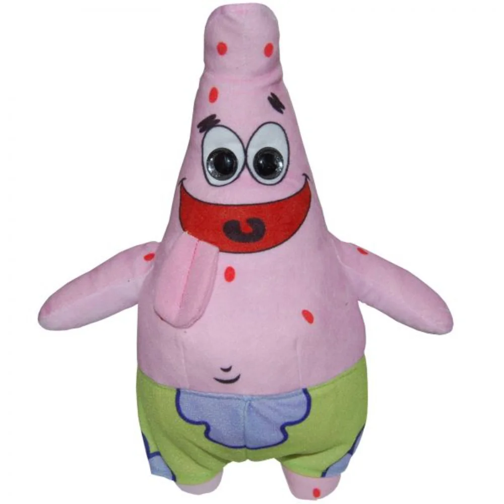Jucarie de plus, Play by Play, Patrick Star, Spongebob, 30 cm