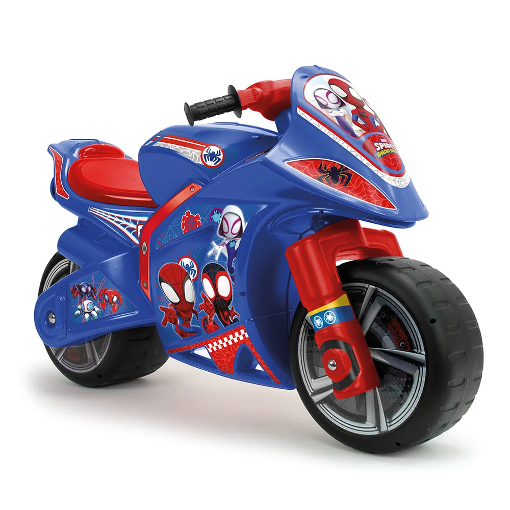 Moto Ride-On, Injusa, Winner Spidey XL, Albastru