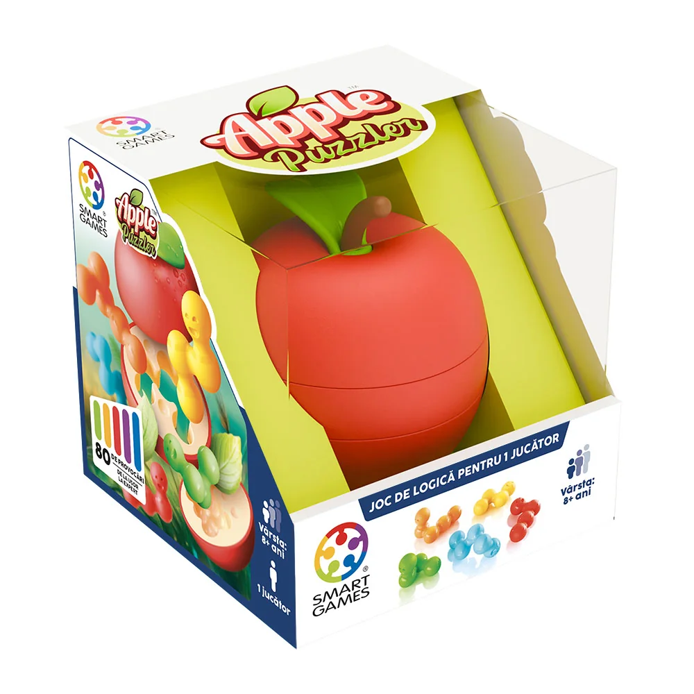 Joc de logica cu 80 de provocari, Smart Games, Apple Puzzler