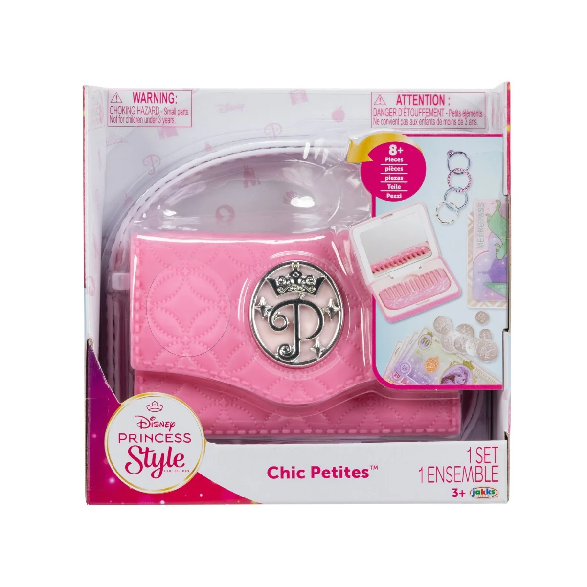 Set gentuta de mana cu accesorii, Disney Princess Style, Chic Petites