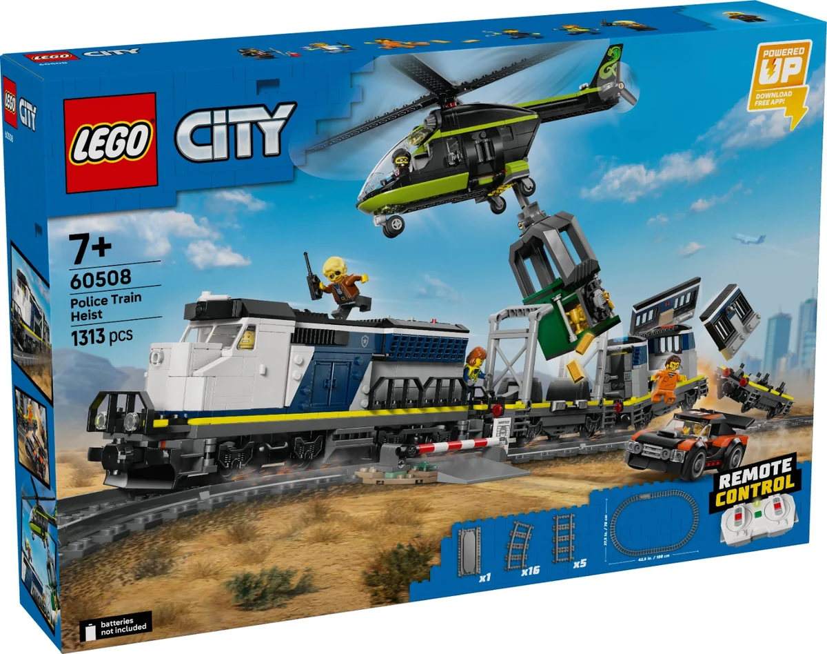 LEGO® City - Jaf in trenul politiei (60508)