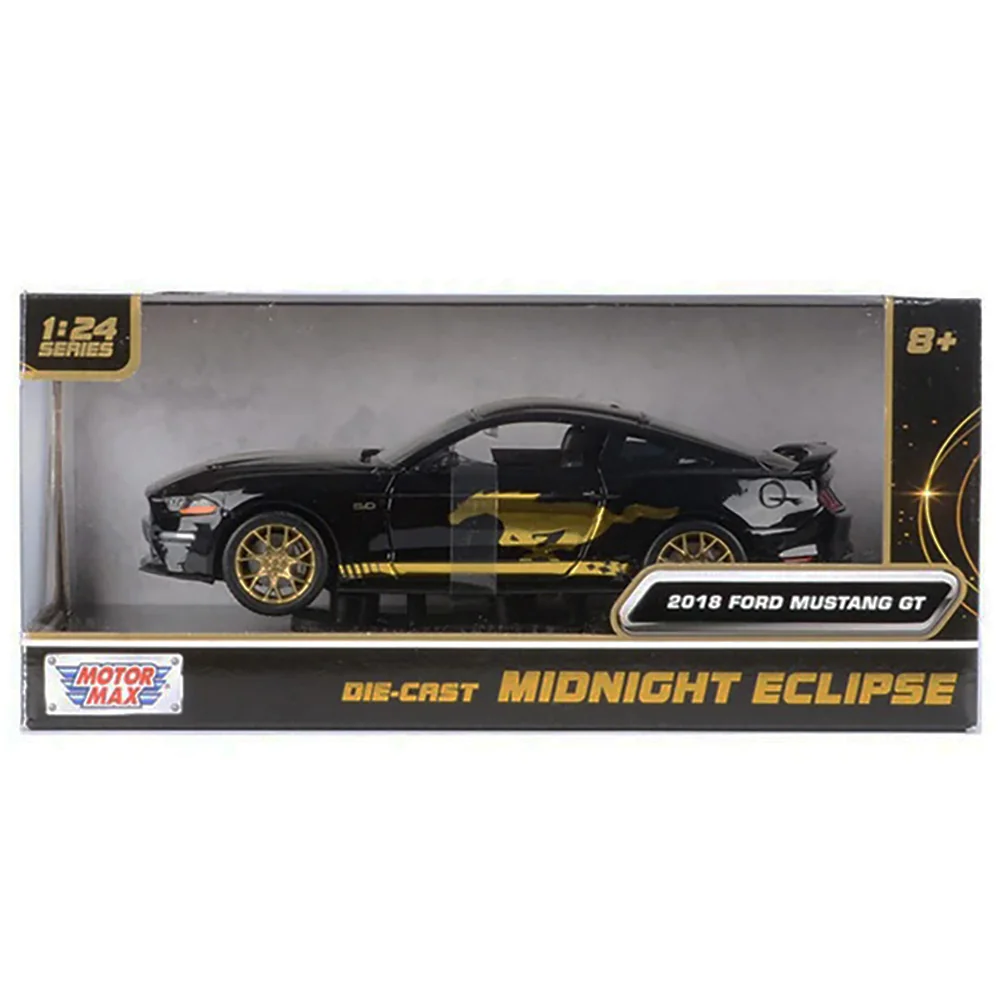 Masina Motormax, Midnight Eclipse, 2018 Ford Mustang GT, 1:24