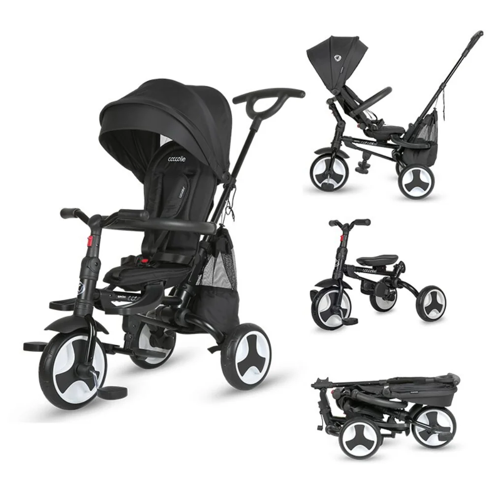 Tricicleta ultrapliabila, Coccolle Spectra Plus, Jet Black