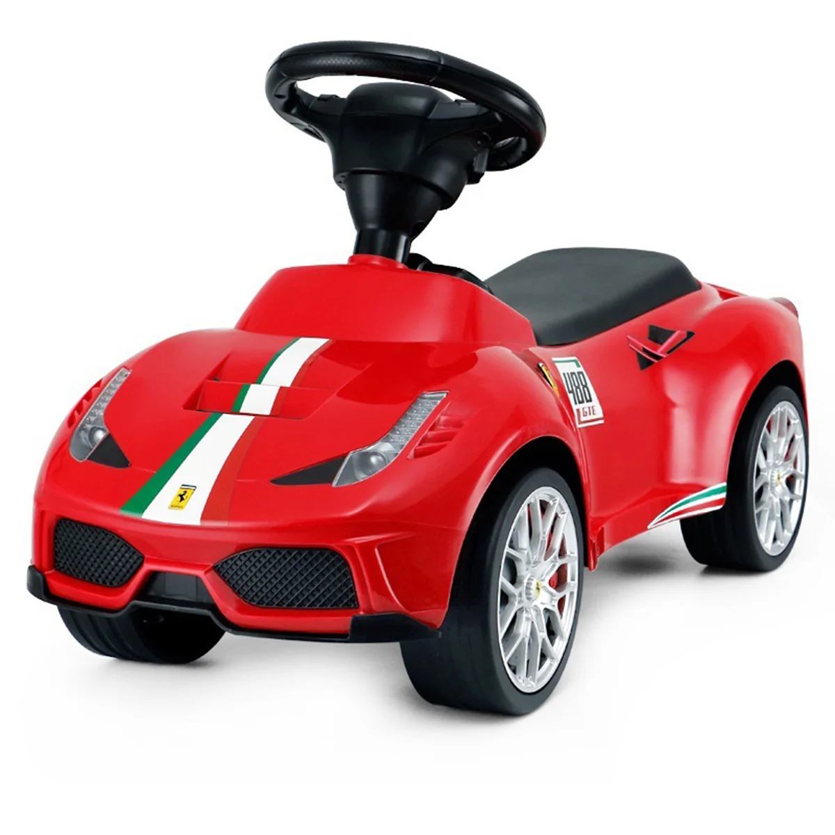 Masinuta fara pedale, Rastar, Ferrari 488, Rosu