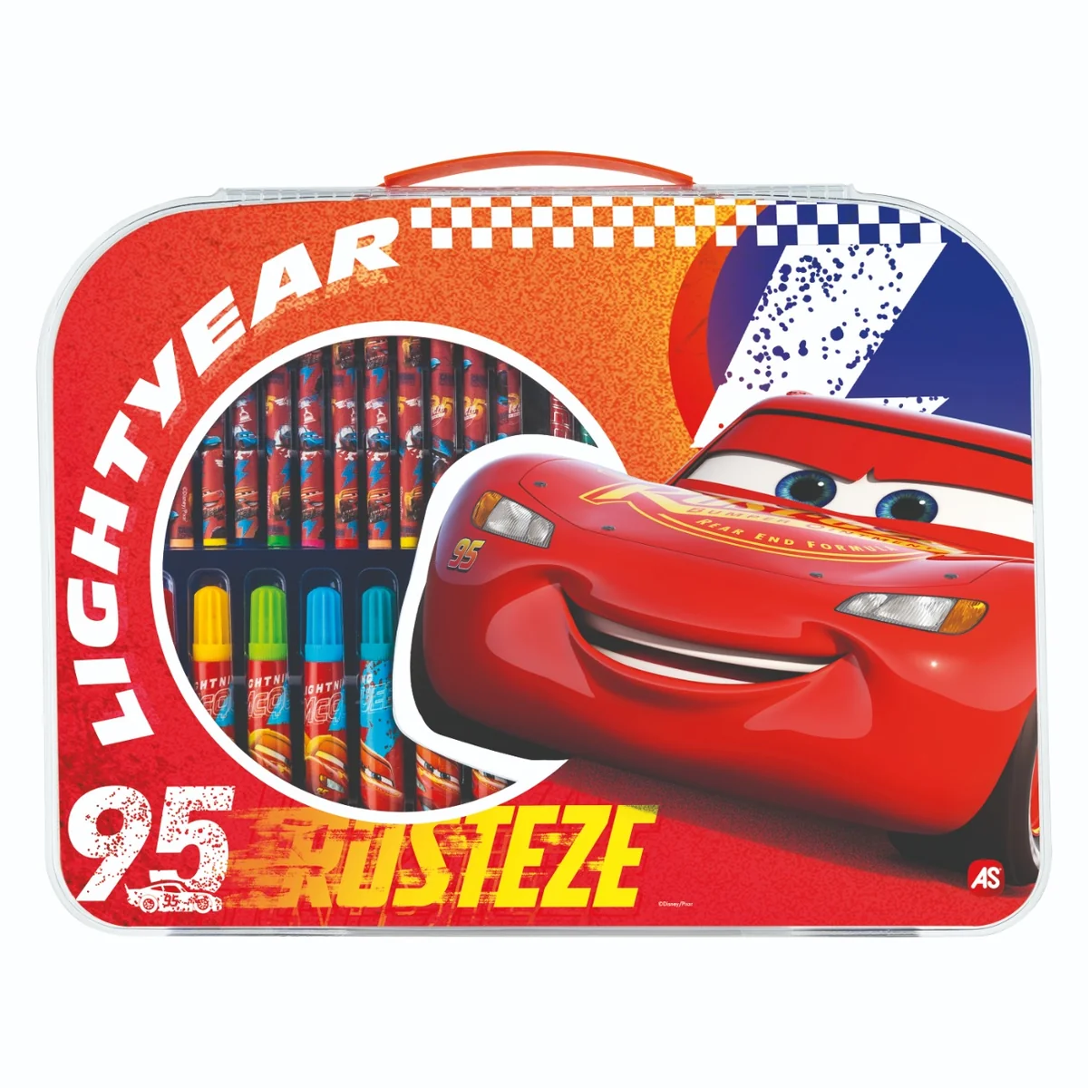 Set pentru desen in gentuta, Art Case, Cars