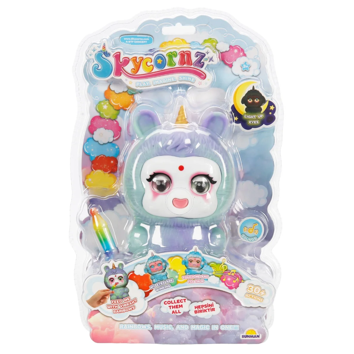 Figurina cu sunet si lumina, Skycornz Deluxe, Flare