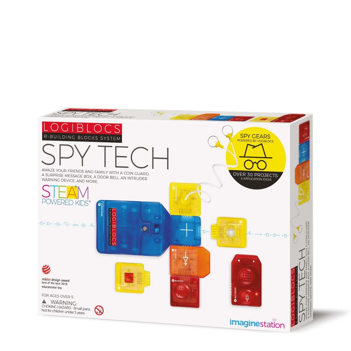 Joc educativ, Imagine Station, Logiblocs Spy Tech