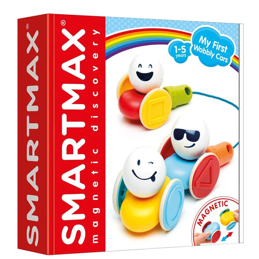 Joc magnetic, Smart Max, Primele mele masini amuzante, 7 piese