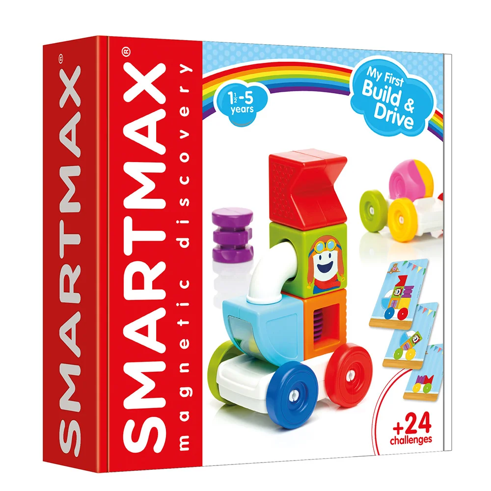 Joc magnetic, Smart Max, Primul meu proiect, 8 piese