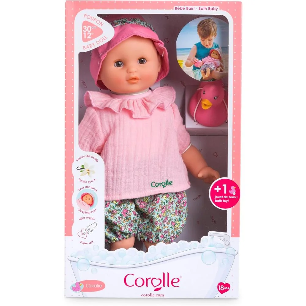 Papusa cu jucarie pentru baie Mon Premier Poupon Corolle, Baby Bath Coralie