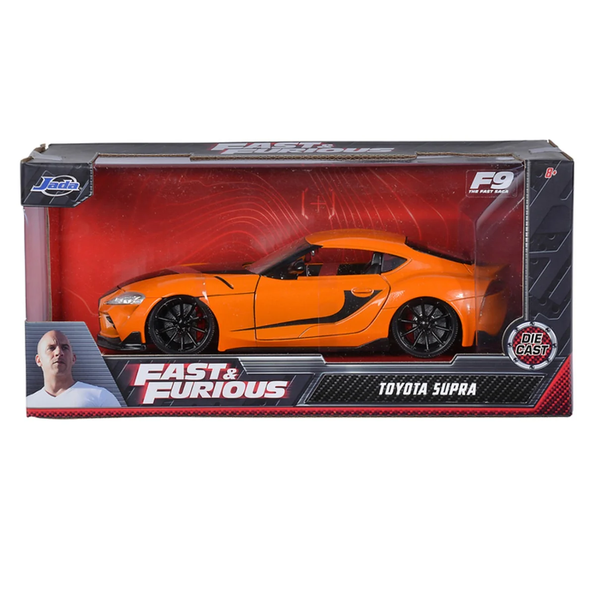 Masina din metal, Jada, Fast And Furious, Toyota Supra 2020, 1:24