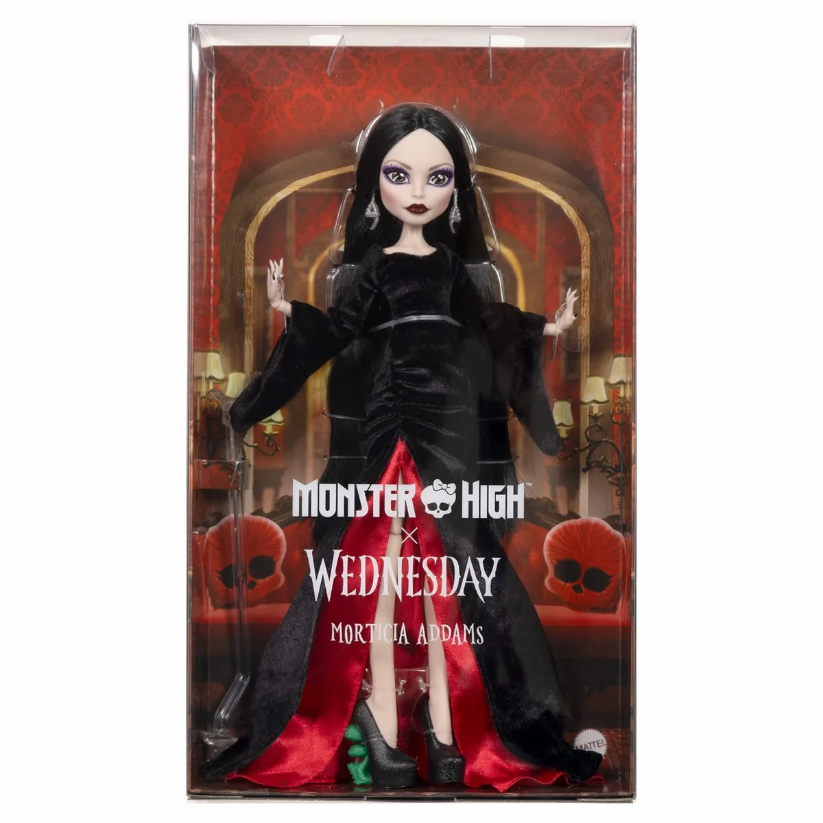 Papusa Monster High X Wednesday, Morticia Addams, JLK99