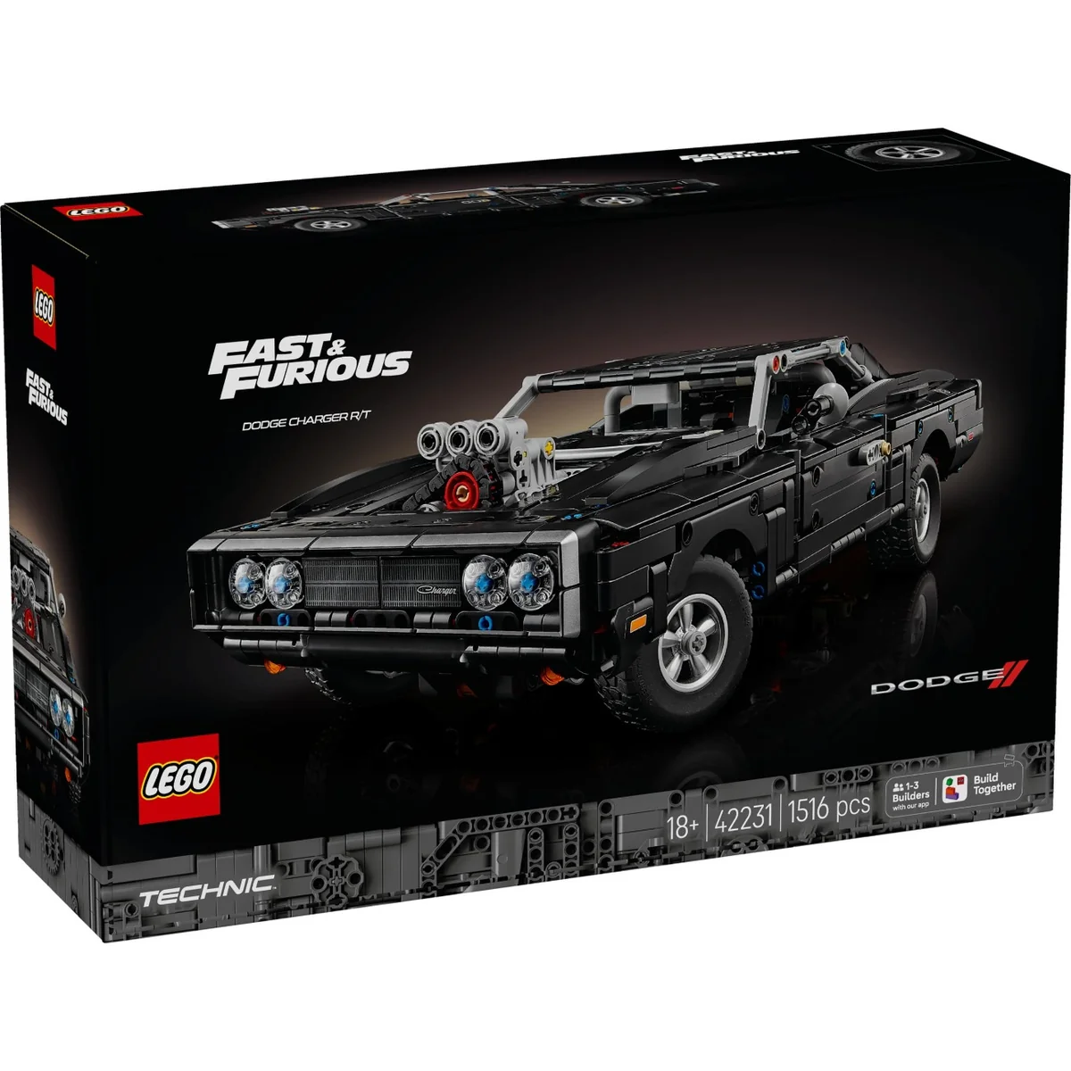 LEGO® Technic - Masina Dodge Charger R/T din Fast and Furious (42231)