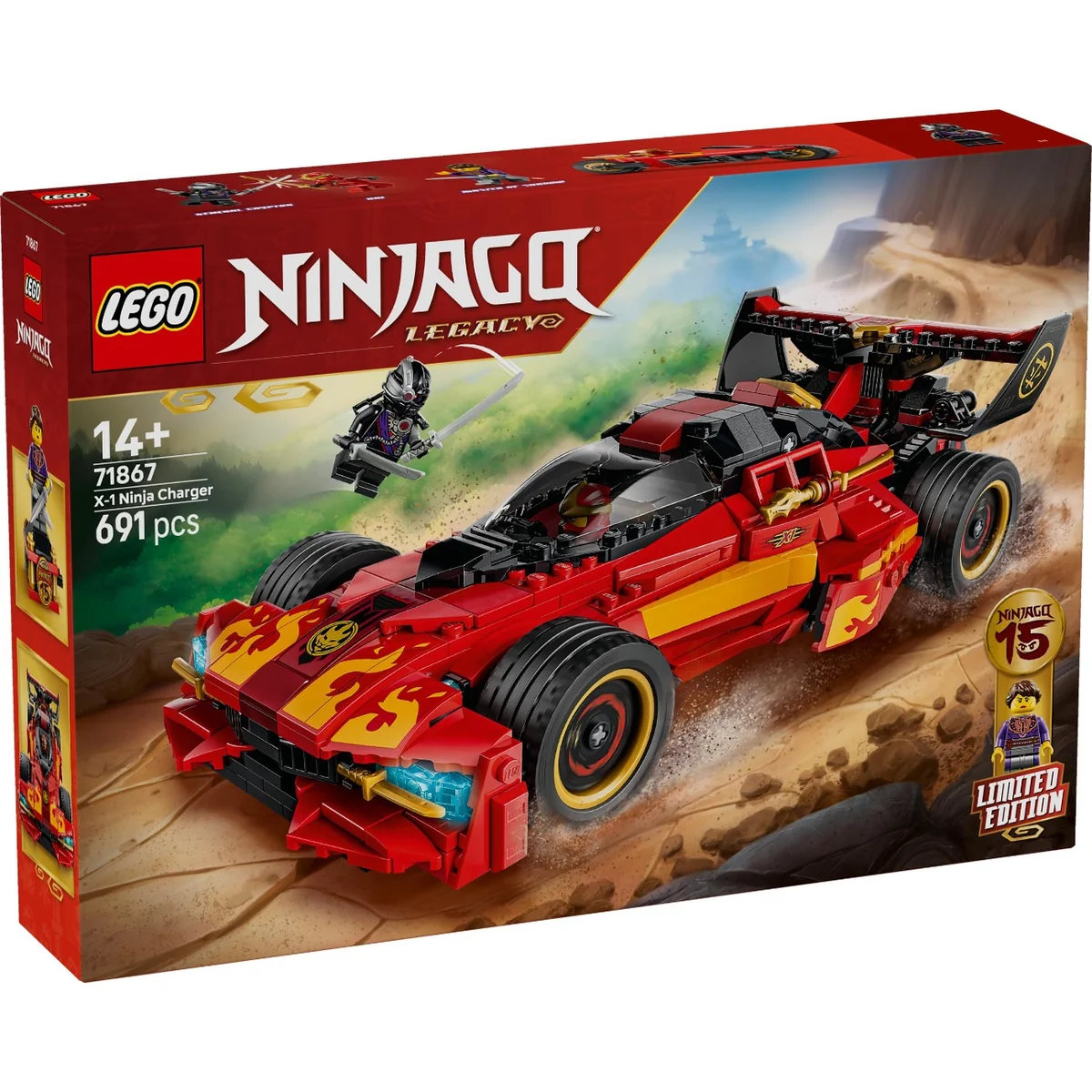 LEGO® Ninjago - X-1 Ninja Charger la a 15-a aniversare (71867)
