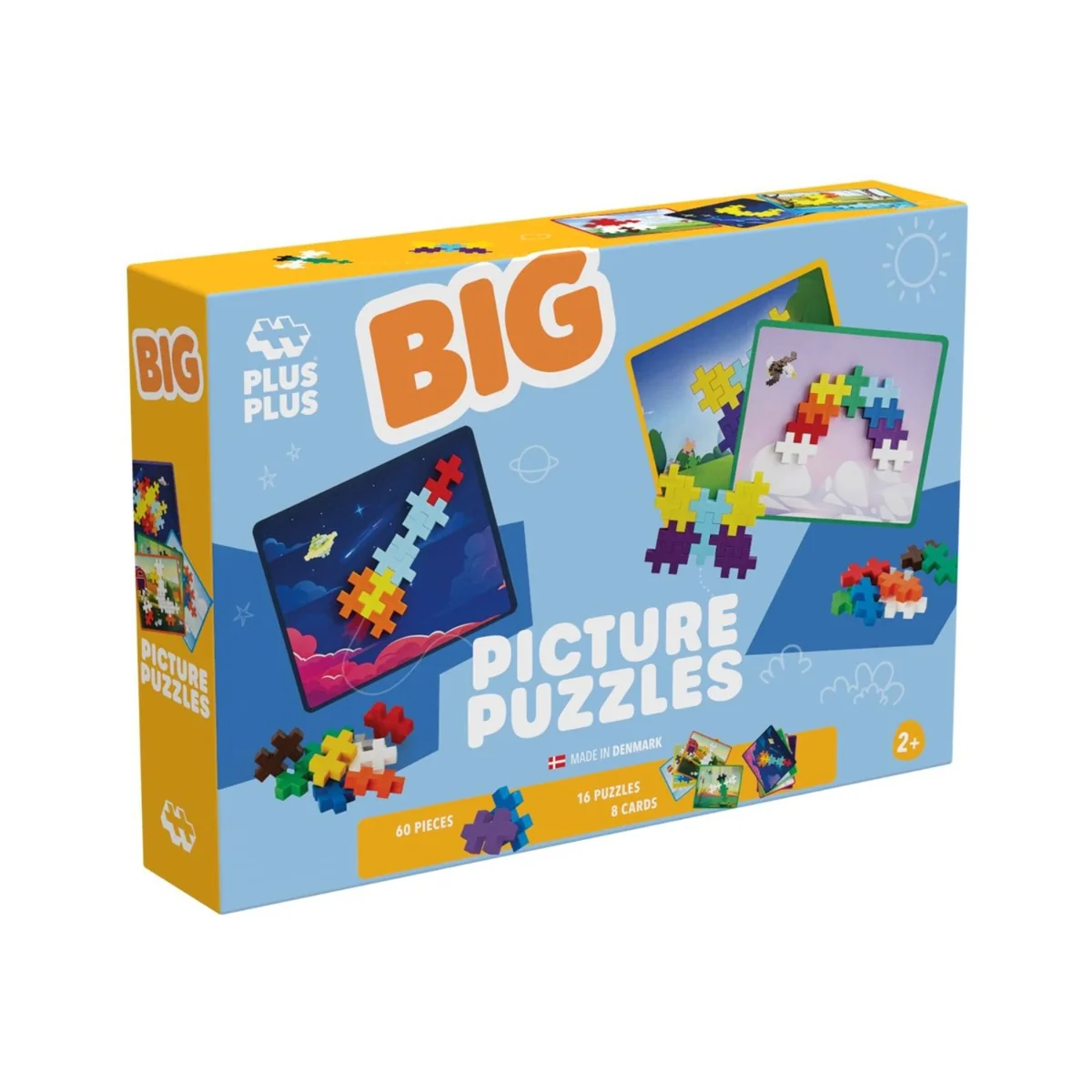 Puzzle Plus-Plus, 60 piese mari, Imagini
