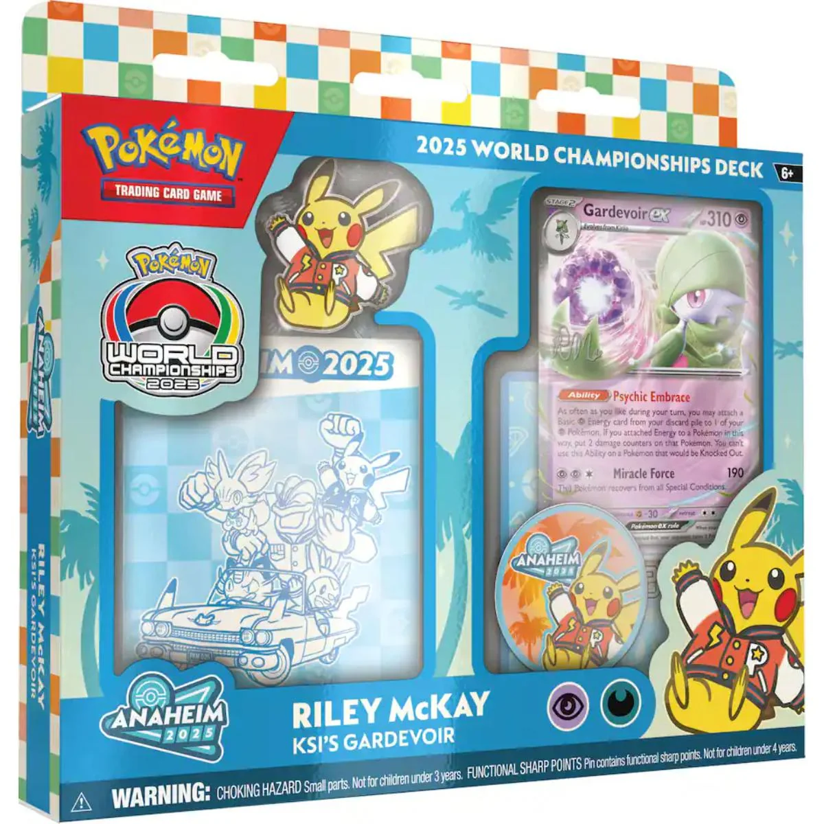 Set carti de joc, Pokemon TCG, 2025 World Championship Decks, Riley McKay