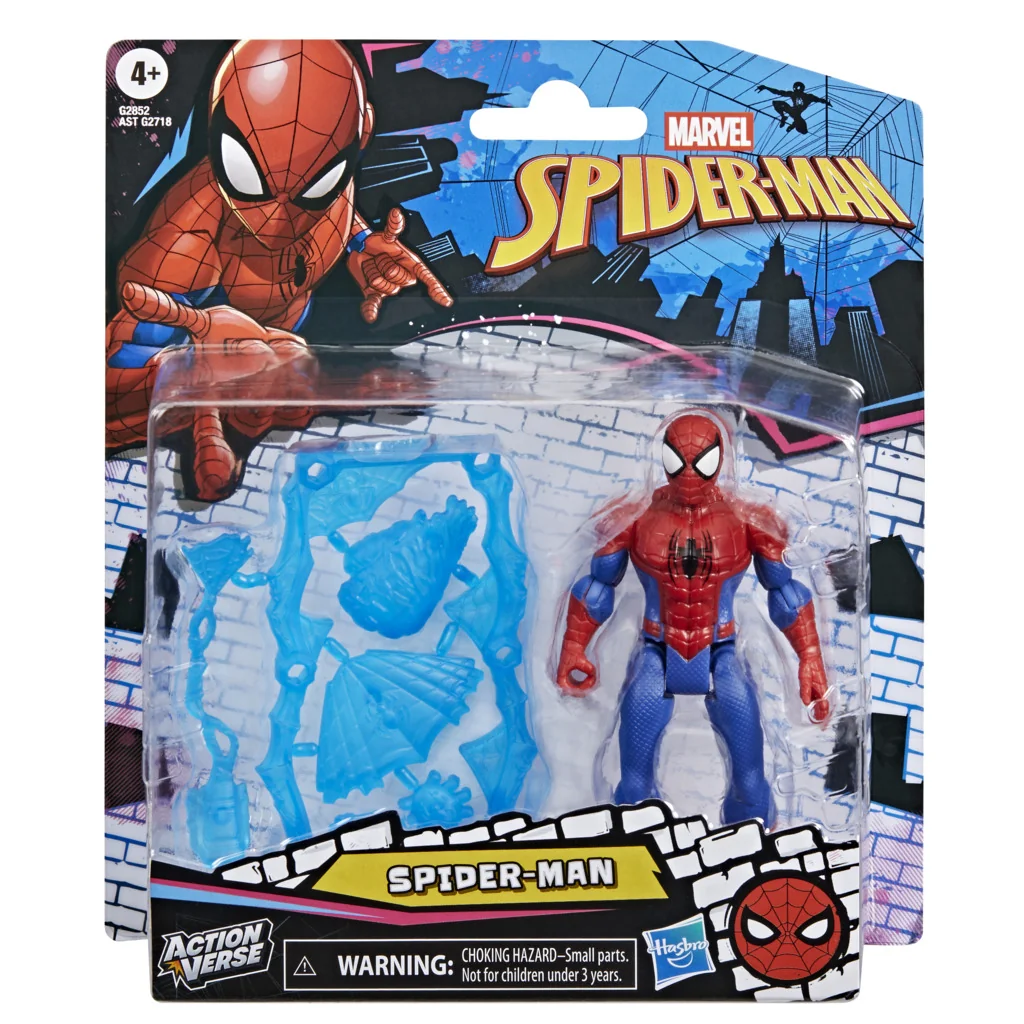 Figurina cu accesorii, Marvel, ActionVerse, Spider-Man, G2852