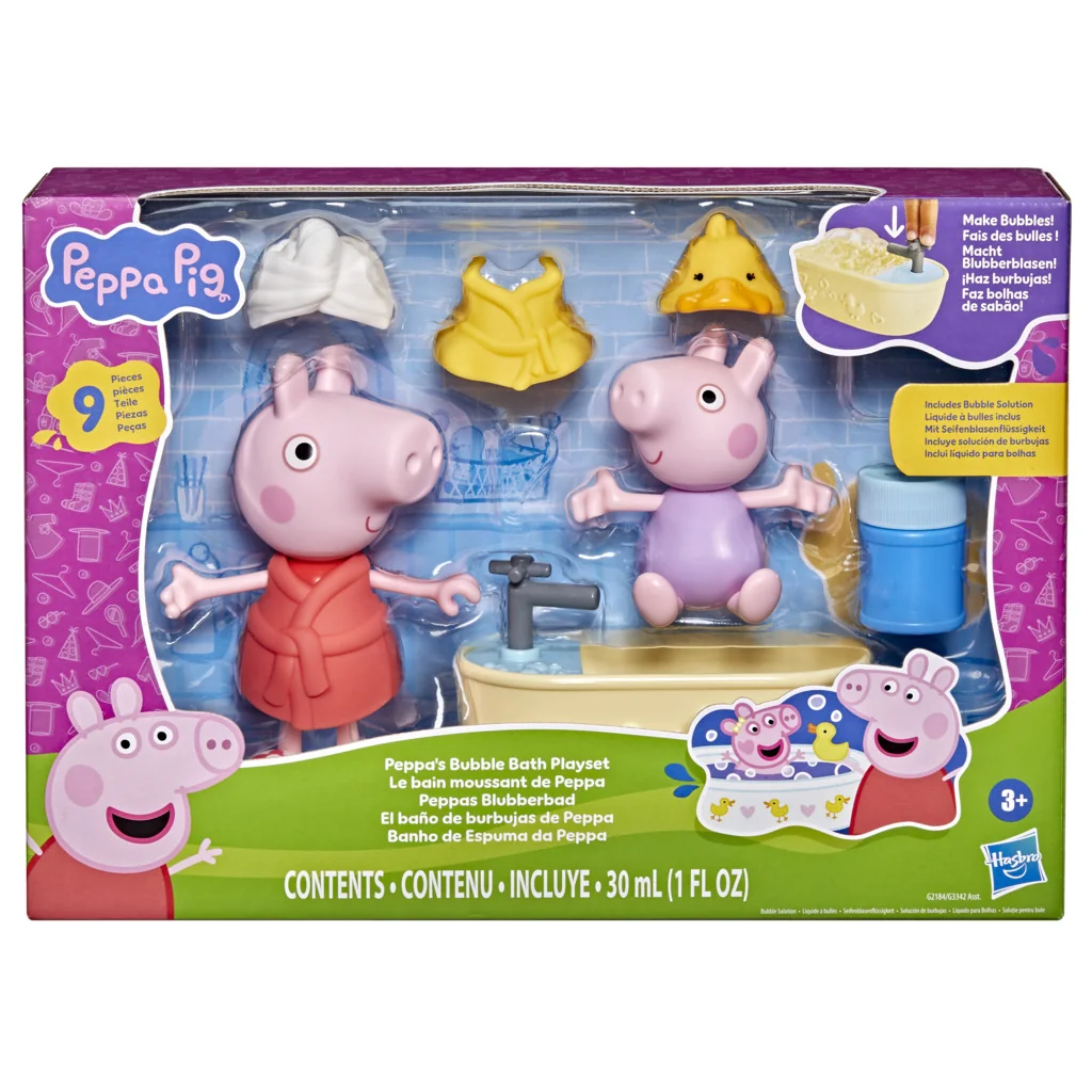 Set de joaca Peppa Pig, Peppas Bubble Bath, G2184