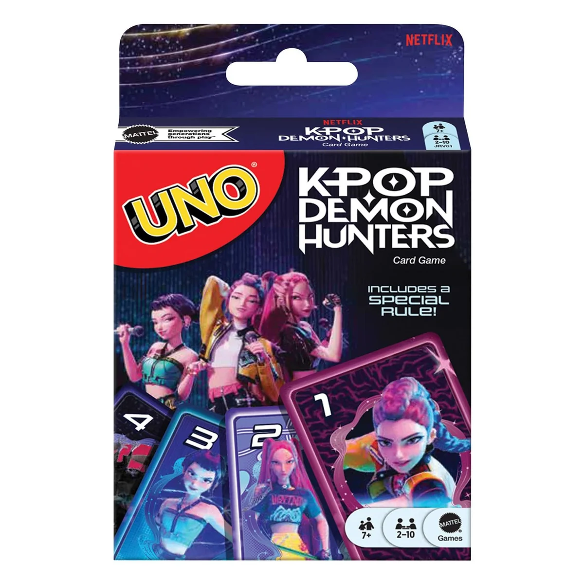 Joc de societate, Uno, K-Pop, Demon Hunters, JRV01
