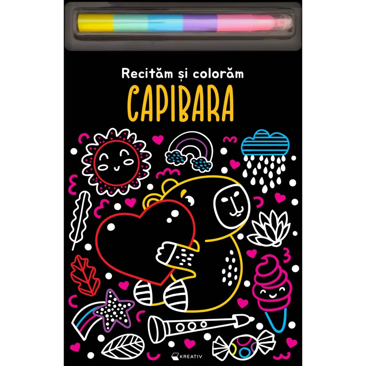 Recitam si coloram, Capibara
