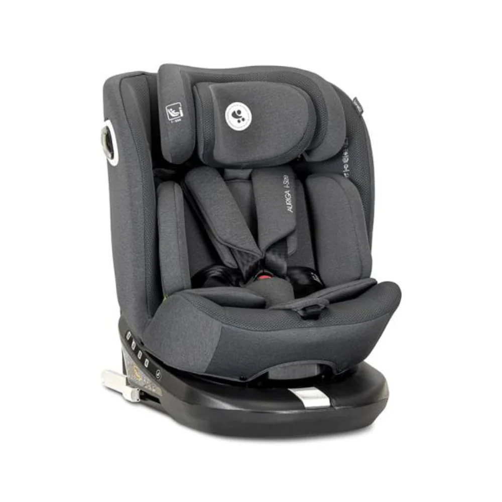 Scaun auto, Lorelli Auriga, I-Size, Isofix, anti rebound bar, rotativ 360, SPS, 40-150 cm, Grey