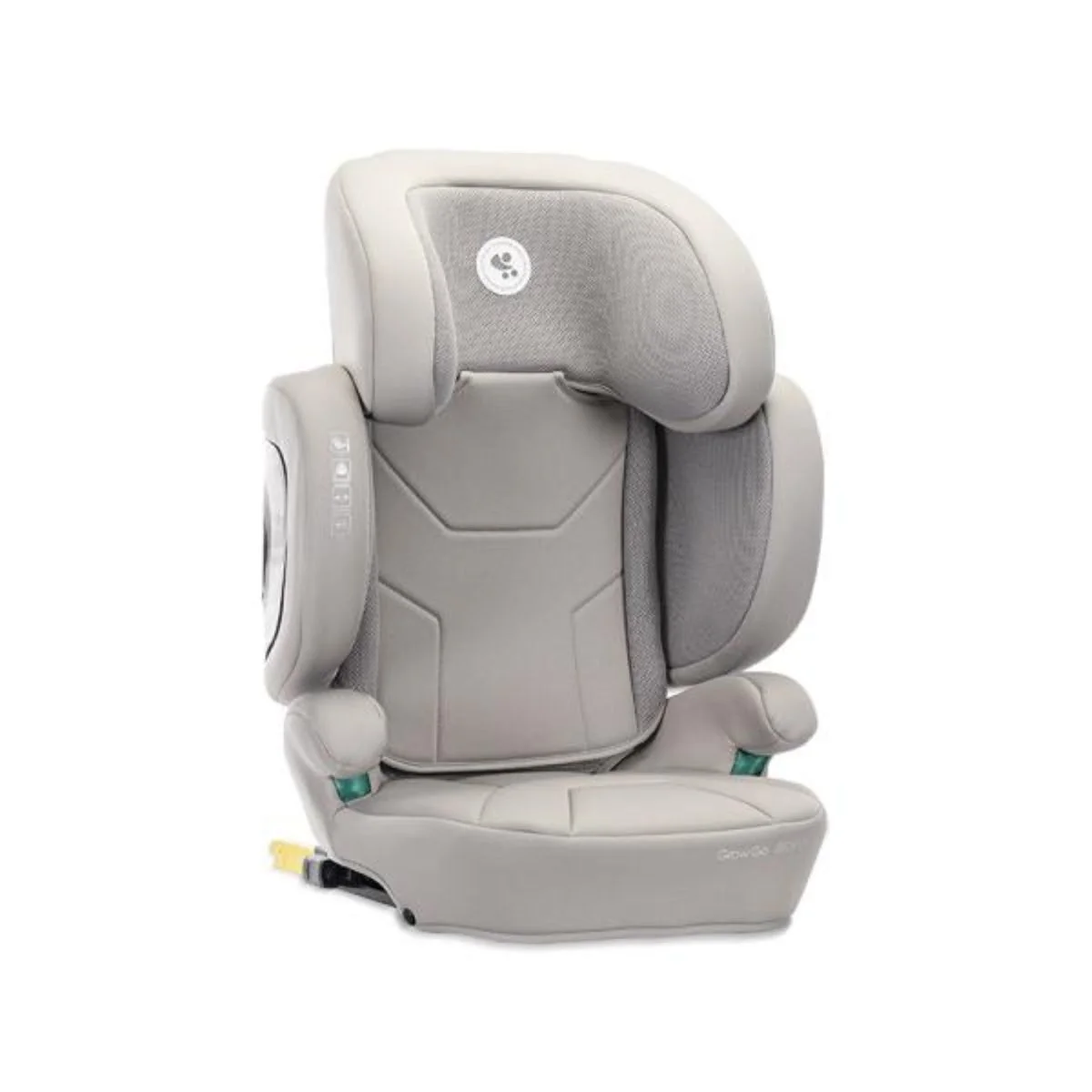 Scaun auto, Lorelli Growgo, Isofix, pliabil, protectii laterale extensibile, spatar reglabil, tetiera reglabila, 100-150 cm, Grey