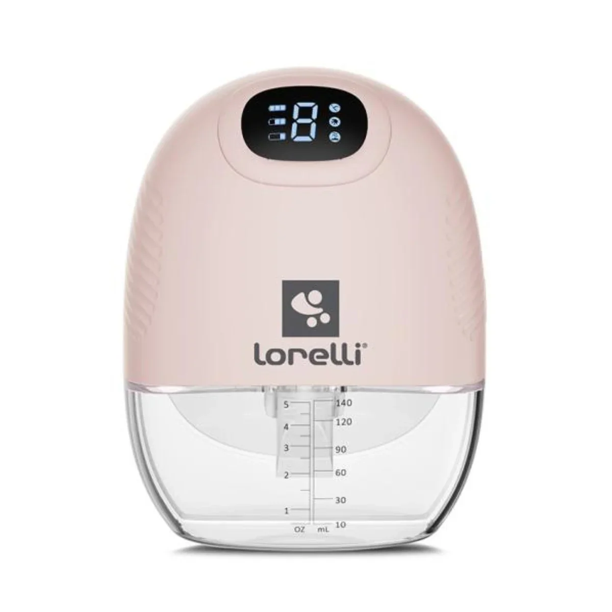 Pompa de san electrica portabila, Lorelli Alice, hands free, 3 moduri de operare, functie masaj, 9 niveluri, cu accesorii incluse, 140 ml, Pink