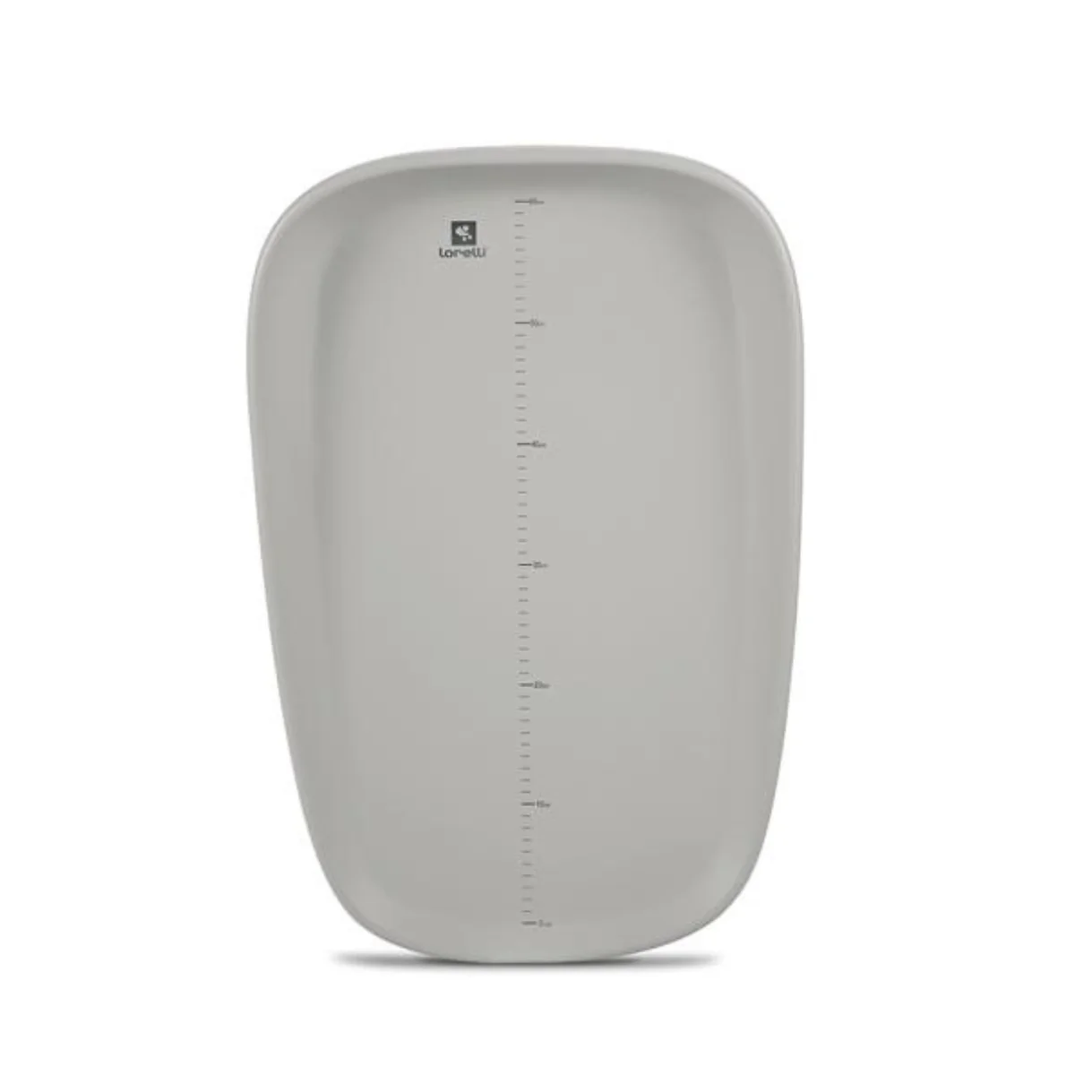 Saltea de infasat din spuma poliuretanica moale, Lorelli Lulu, suprafata gradata, antialunecare, impermeabila, 43 x 10 x 68 cm, Grey