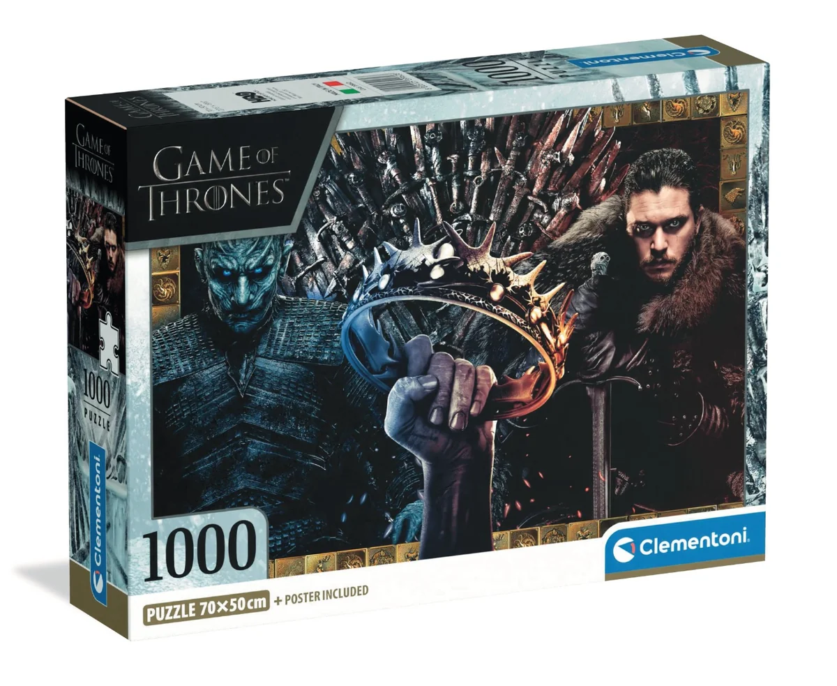 Puzzle Clementoni, Game of Thrones, 1000 piese 2025