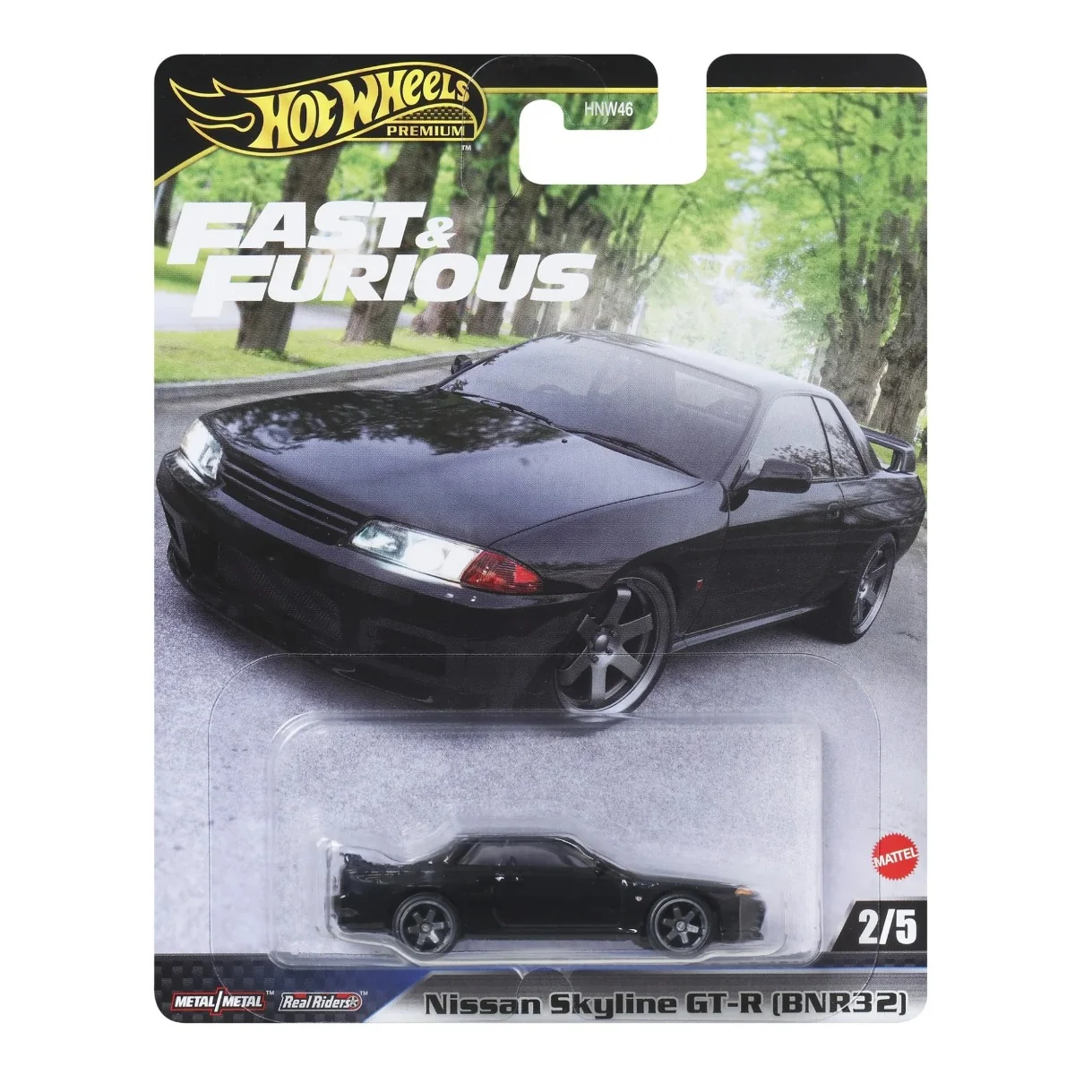 Masinuta Fast and Furious, Hot Wheels, Nissan Skyline GT-R, JBL97