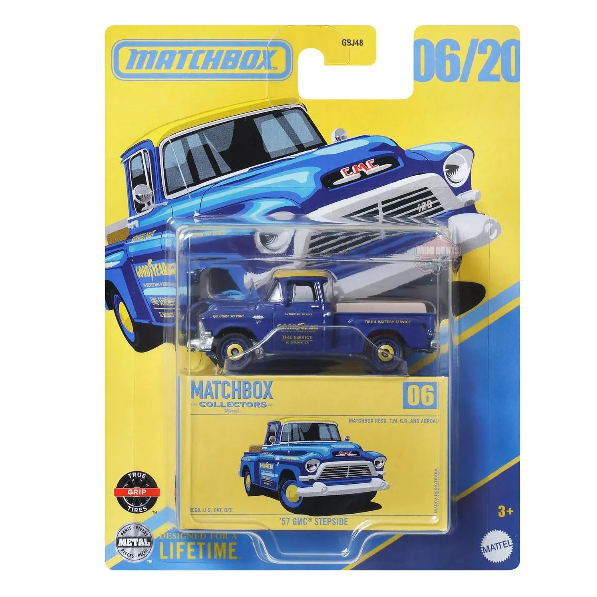 Masina metalica, Matchbox, GMC Stepside 1957, JFK39