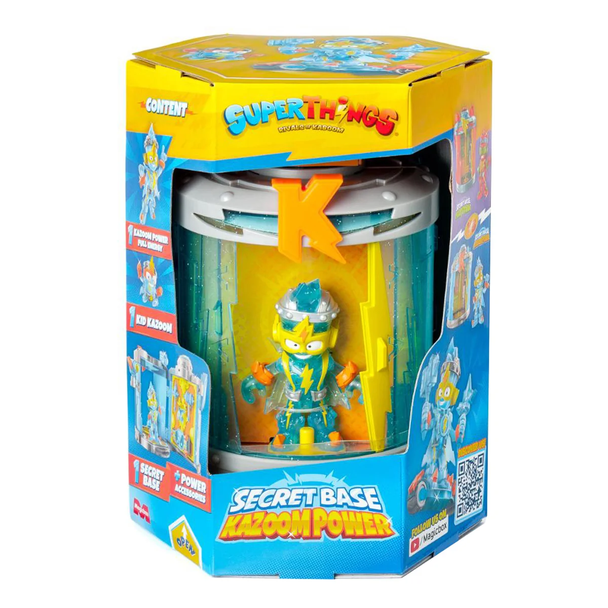 Set de joaca, Superthings, Baza Secreta Kazoom Power