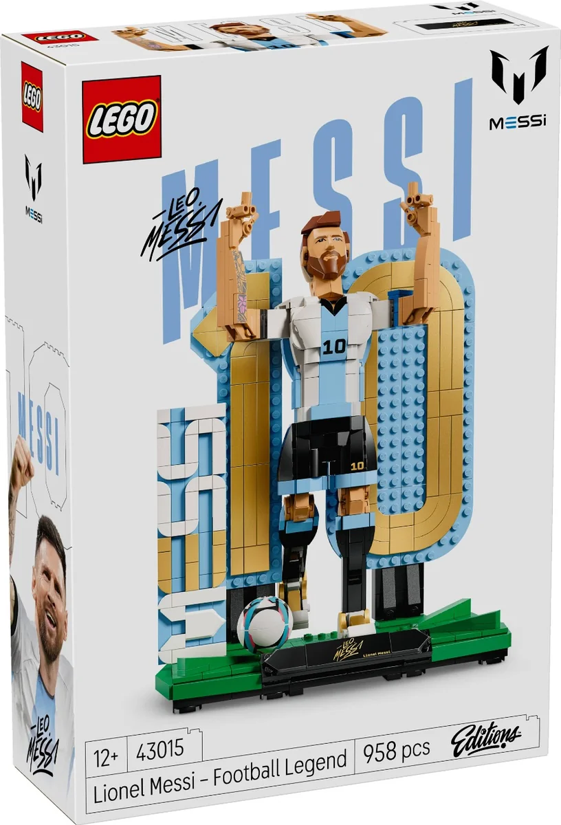 LEGO® Editions - Lionel Messi - Legenda a fotbalului (43015)