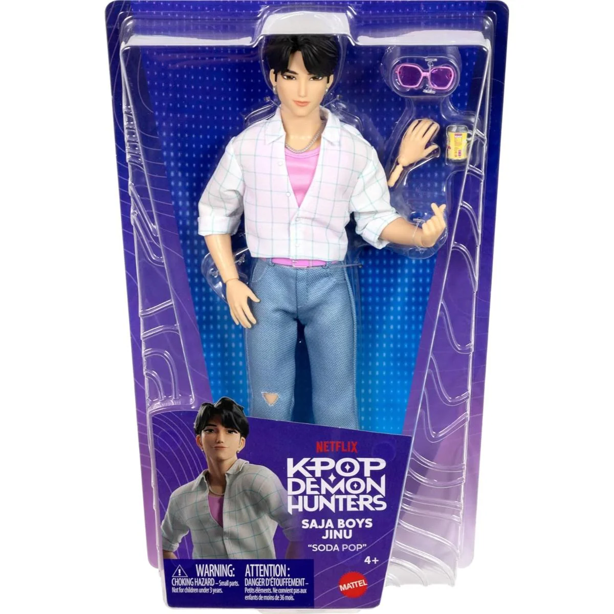 Papusa K-Pop Demon Hunters, Jinu, 30 cm, JRN38