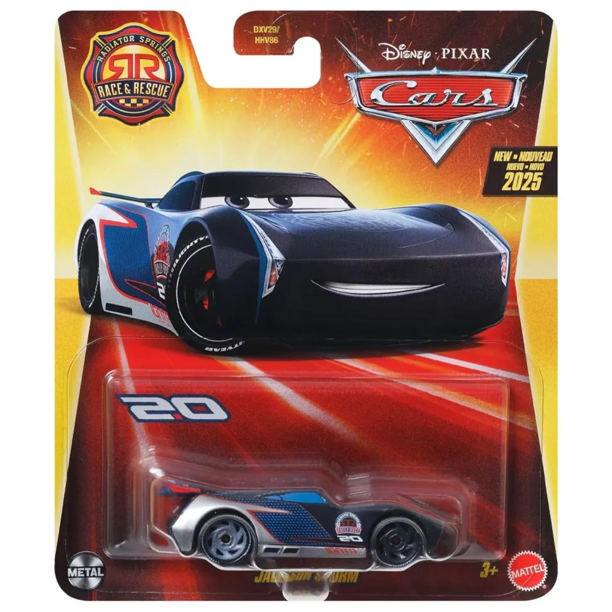 Masinuta din metal, Disney Cars, Race&Rescue, Jackson Storm, JDG52
