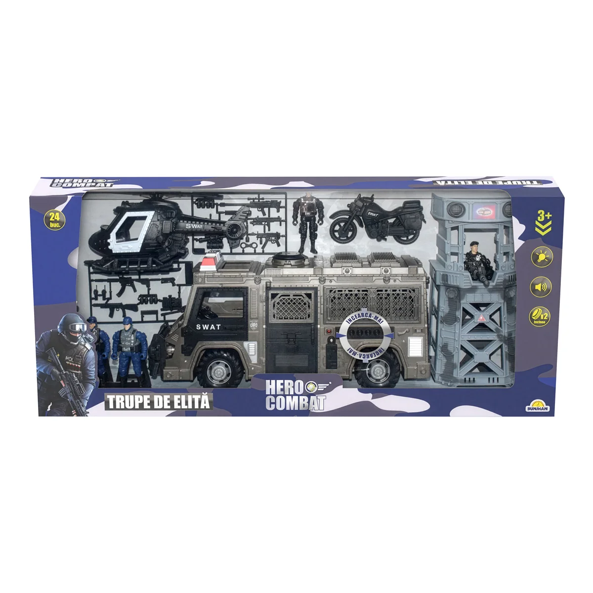 Set vehicule de interventie, Hero Combat, Trupa de Elita