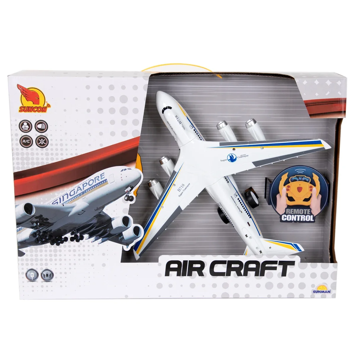 Avion cu telecomanda si lumini, Suncon Aircraft B718
