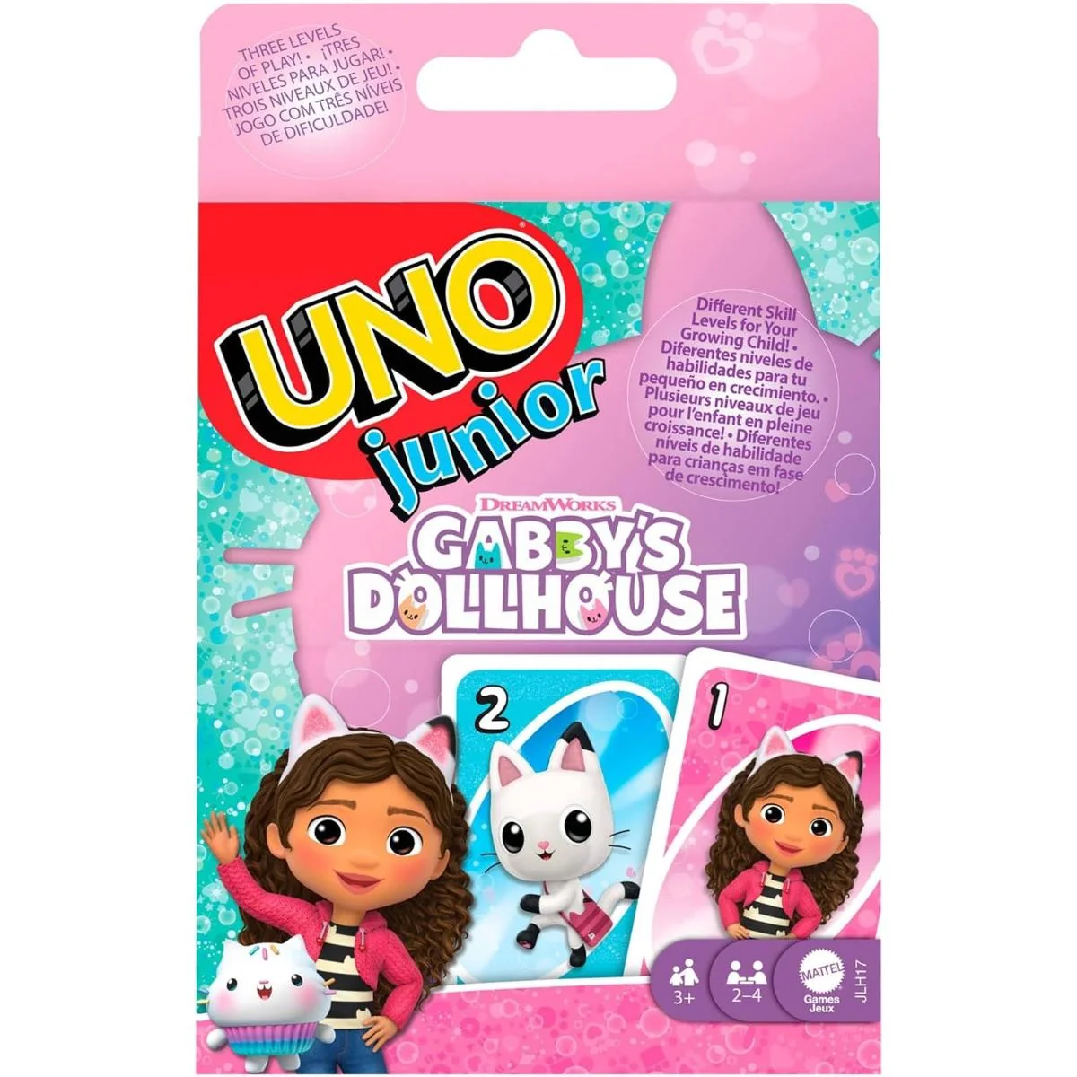 Joc de societate, Uno Junior, Gabbys Dollhouse, JLH17