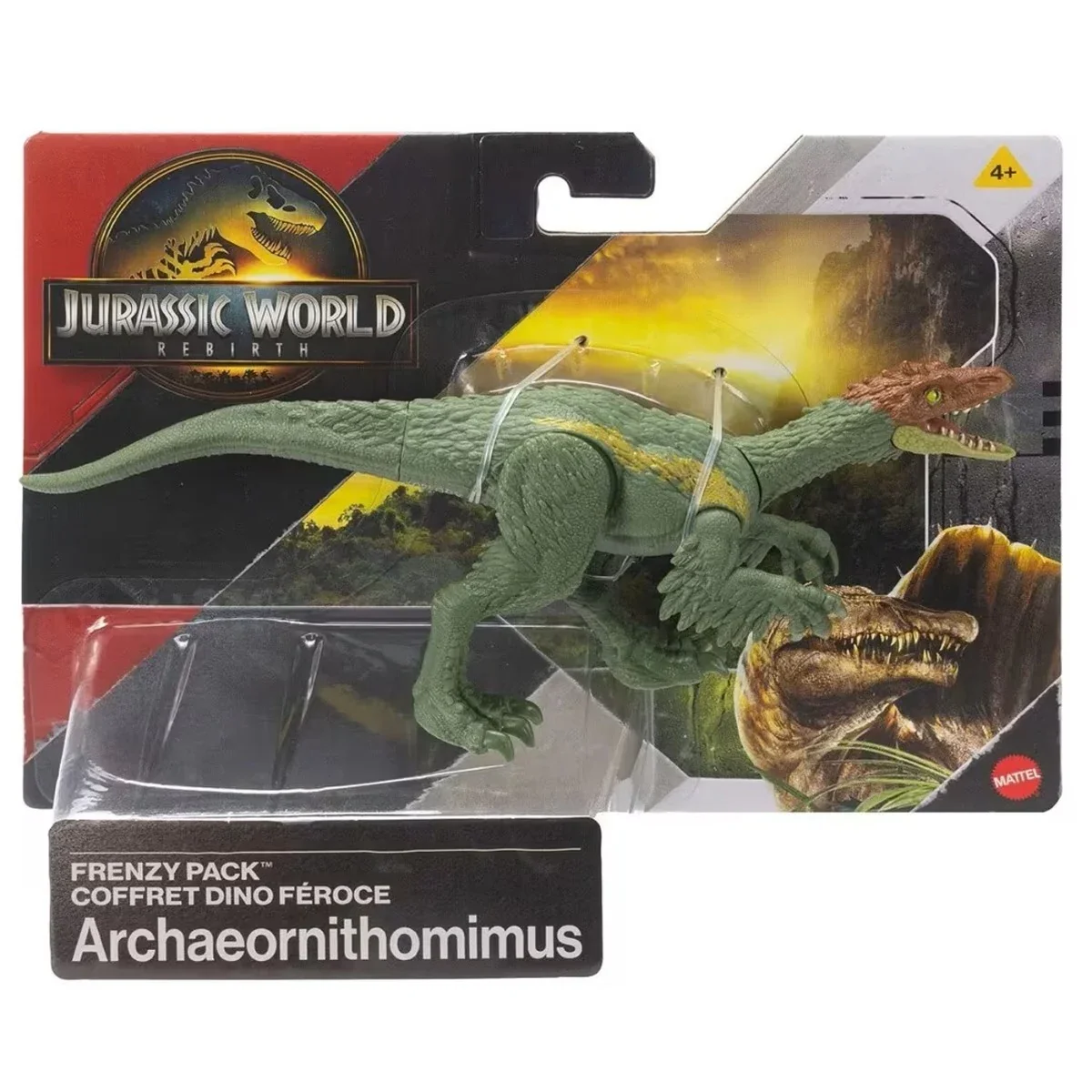 Figurina articulata, Jurassic World Rebirth, Archaeornithomimus, JGB76
