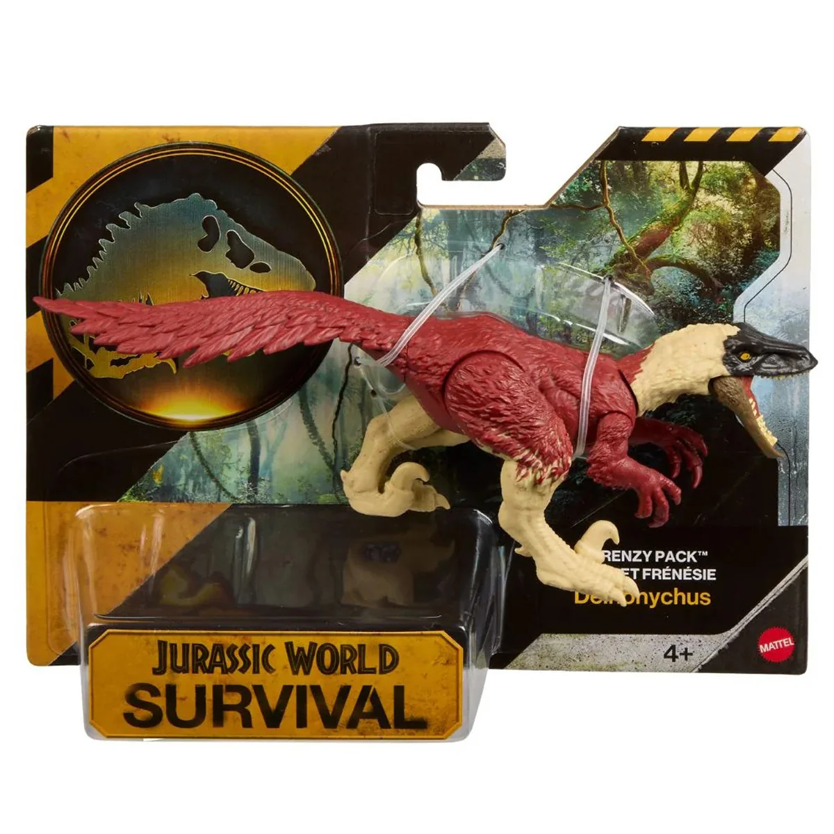 Figurina articulata, Jurassic World Survival, Deinonychus, JKL61