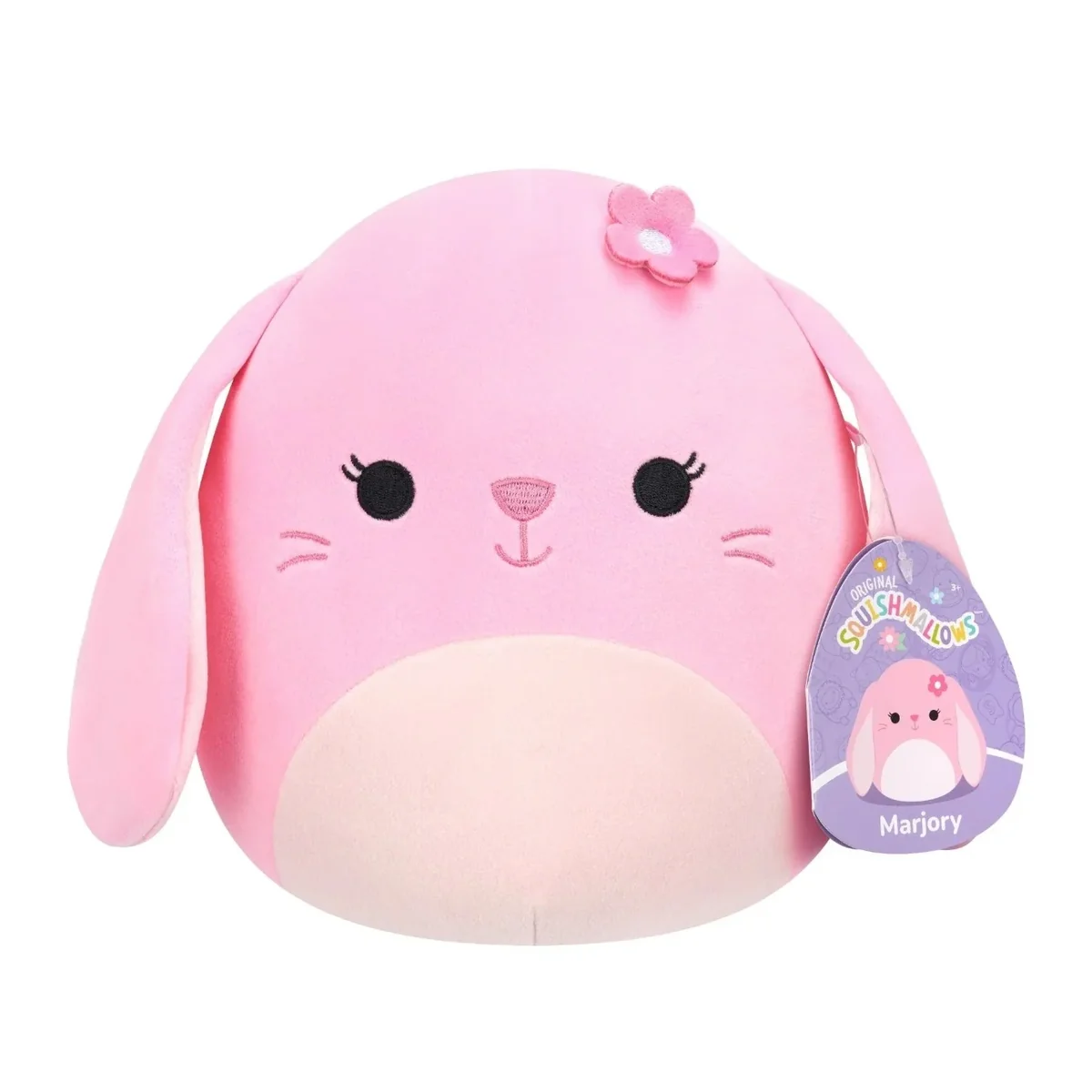 Jucarie de plus, Squishmallows, Iepurasul Marjory, 19 cm
