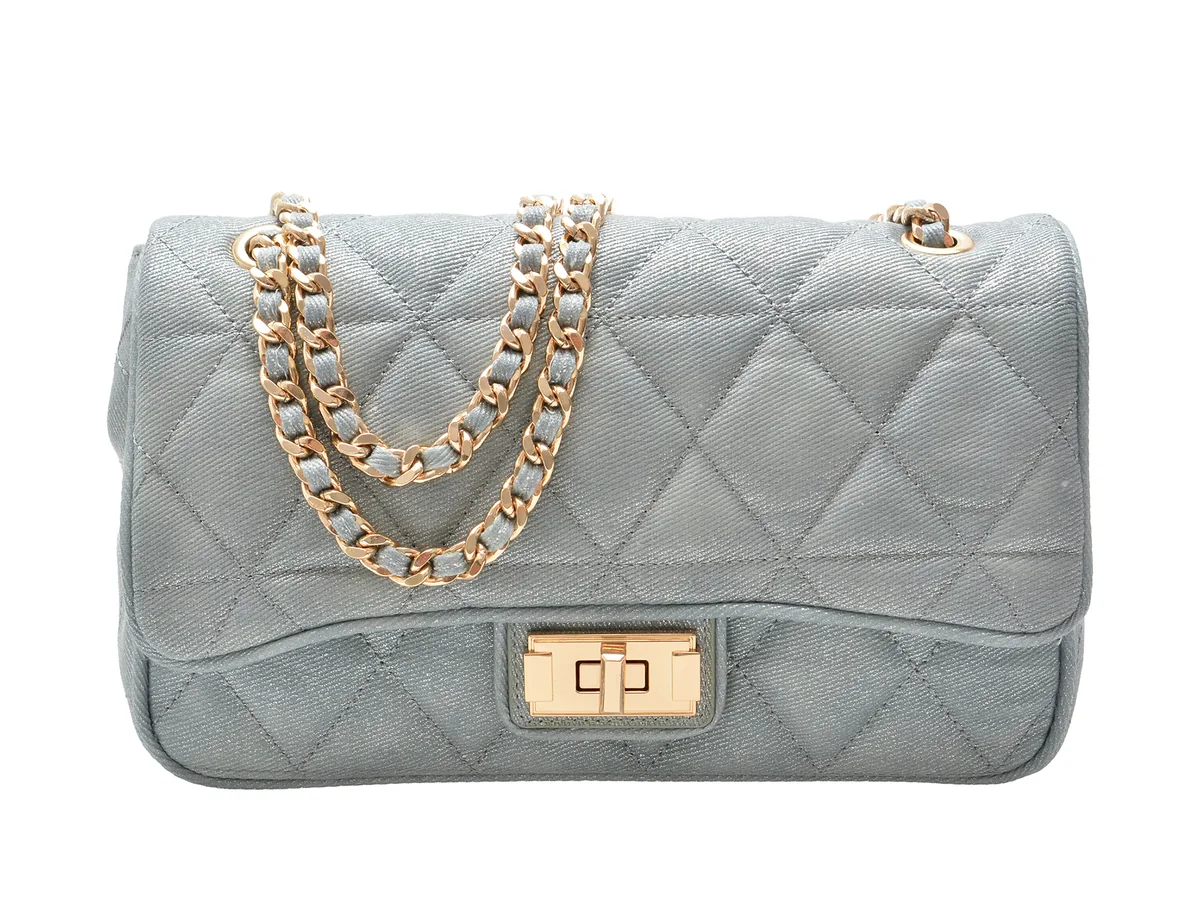 Geanta ALDO gri, BELLABAG 407, din material textil