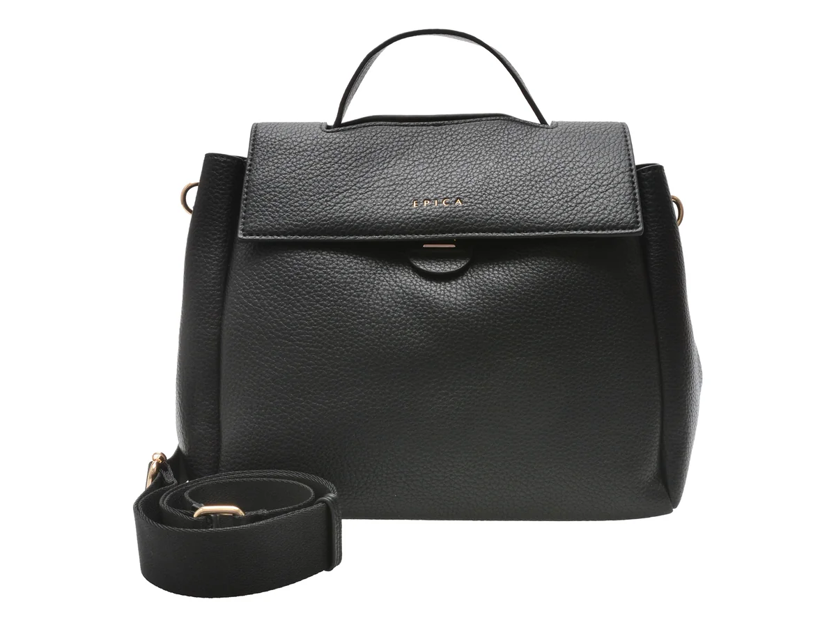 Geanta EPICA neagra, 243059, din piele ecologica