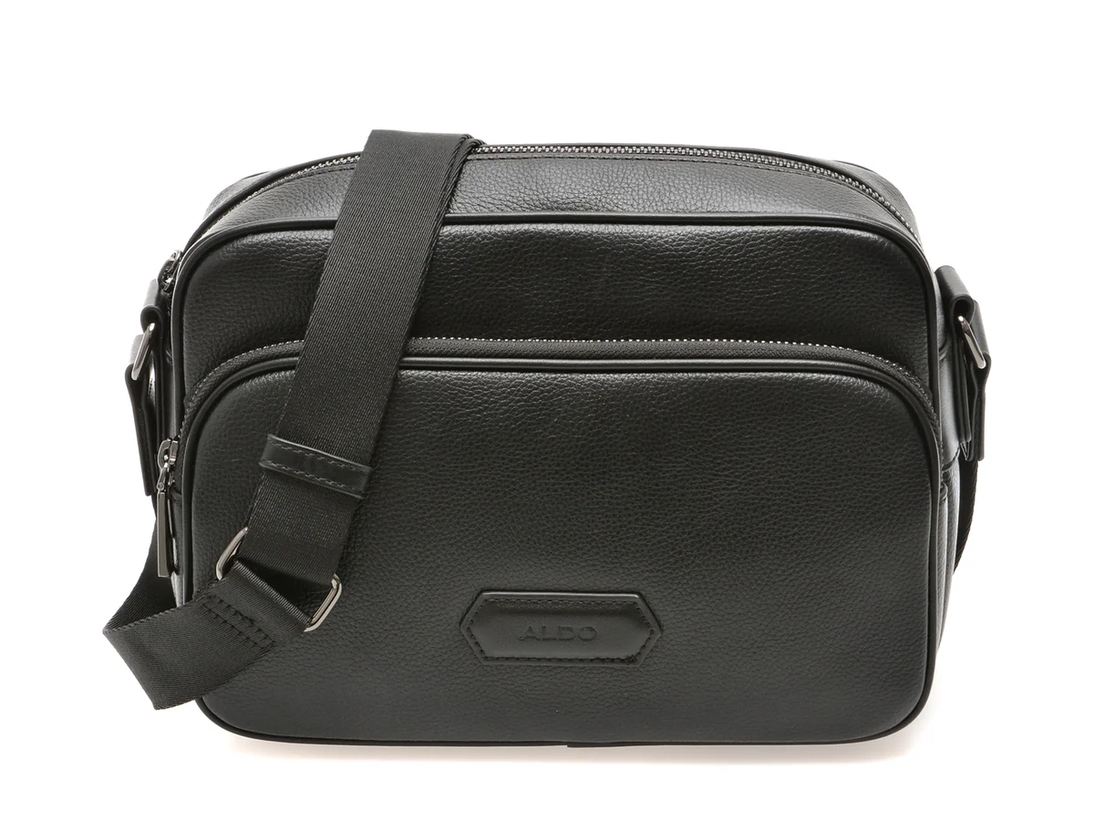 Geanta ALDO neagra, LARDOWYN 001, din piele ecologica
