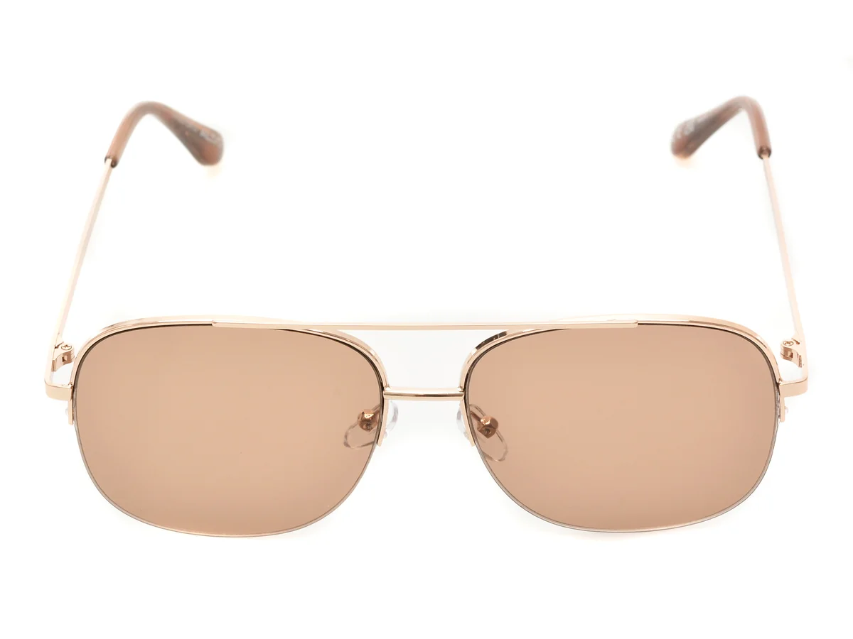 Ochelari de soare ALDO maro, HEYDI 200, din metal