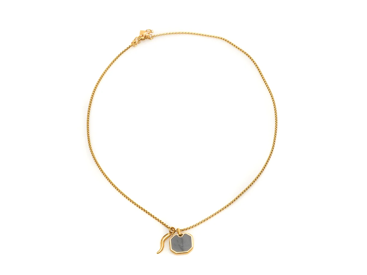 Colier ALDO auriu, JAXONN 970, din metal
