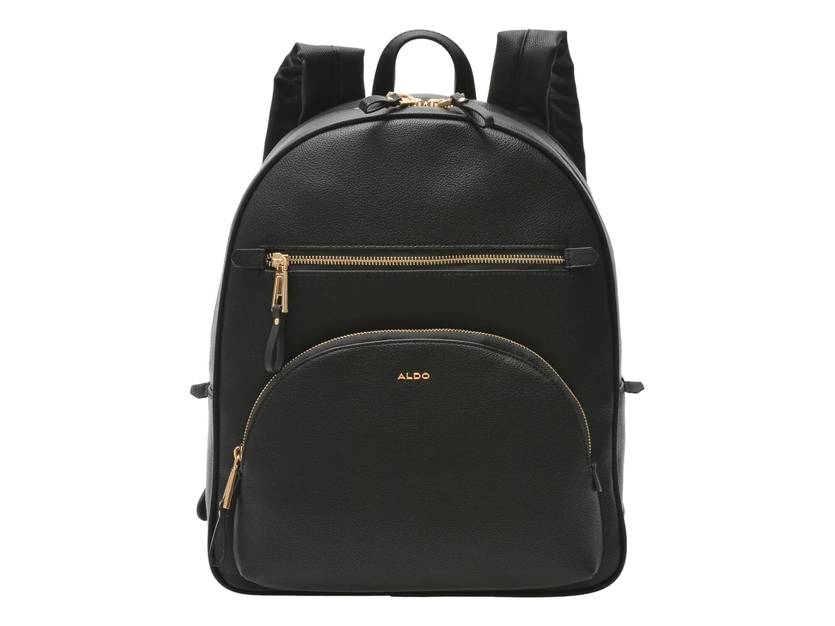 Rucsac ALDO negru, MOROUCOS 001, din piele ecologica